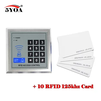 RDA Arti lauko Durų Spyna Prieigos Kontrolės Sistema Mašina Prietaiso Saugumo Kokybės 5YOA + 10 RFID Kortelę