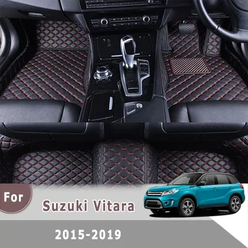 RHD Kilimai Suzuki Vitara Eskudas LY m. 2018 m. 2019 m. 2016 m. 2017 m. Automobilių Kilimėliai Auto Reikmenys Užsakymą Odos Interjero Dalys