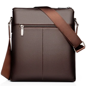 Rankinės vyrams krepšys vyrų odos maišas verslo pečių crossbody krepšiai vyrų juoda ruda maišeliu homme mažas lagaminėlis