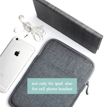 Rankovės krepšys iPad 4 oro 10.9 Pro 11 2019 10.2 Oro 3 10.5 atveju 7-8 colių Planšetinio kompiuterio dangtelis 