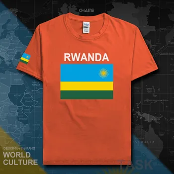 Ruanda Ruandos Ruanda mens t shirts 2018 megztiniai tauta komandos marškinėlius medvilnės marškinėliai drabužių tees šalies sporto RWA 02