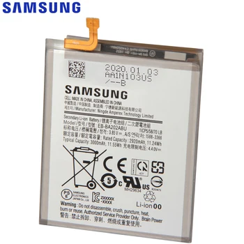 SAMSUNG Originalus Baterijos EB-BA202ABU Samsung Galaxy A20e A10e A102W A202F A102U 3000mAh Autentiška Baterija