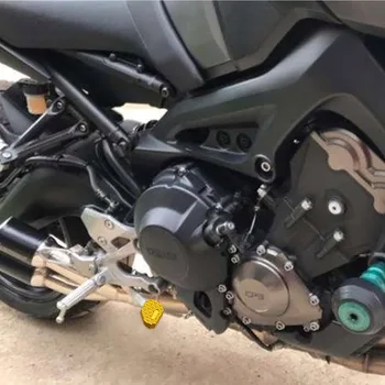 SEMSPEED CNC Motociklo Galinio Stabdžio Trosas Koja Vinys kempinėlės Yamaha XSR900. 2016 M. 2017 m. 2018 m. 2019 m. 2020 MT-09 FZ-09 FJ-09