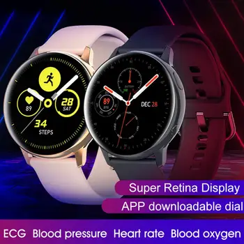 SG2 Smart Watch Vyrų EKG IP68 Vandeniui Kraujo Spaudimą, Širdies ritmą Fitneso Apyrankę Tracker Vyrų Sporto Smartwatch Moterų Laikrodis