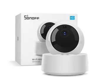 SONOFF GK-200MP2-B Wifi Kamera 1080P HD 2.4 G Bevielio Nakties Vaizdą, 2-Way Audio Home Security Cam AU US UK Kištukas