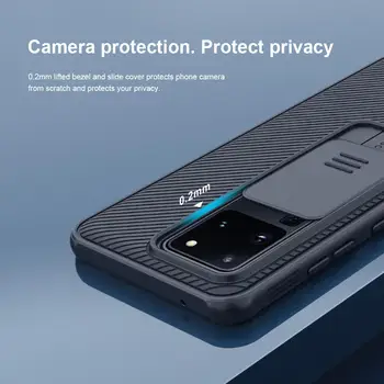 Samsung Galaxy S20 Ultra vaizdo Kameros Apsaugos Atveju NILLKIN Camshield Slankųjį Dangtelį Objektyvo Apsaugoti Atveju, Samsung Galaxy S20 Ultra