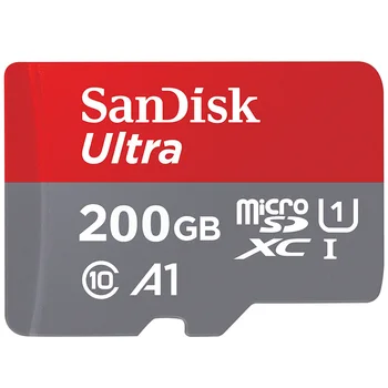 SanDisk Atminties Kortelė 16G 32G SDHC 64G 128G 200GB 256 GB 400GB SDXC A1 Micro SD Class 10 