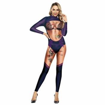 Seksualus 3D Spausdinimo Filmą Maleficent Kostiumų Karnavalas Blogio Ragana Cosplay Apranga Šalies Išgalvotas Jumpsuit Kostiumas Helovinas Kostiumas Moterims