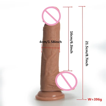 Silikono Didelis Dildo Sekso Žaislai Moteris Realistiškas Penis Su Siurbtuko G Spot Vaginos Stimuliatorius Moterų Masturbacija Sekso Produktai
