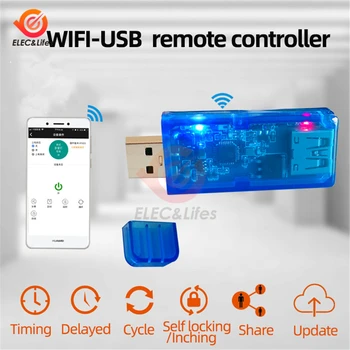 Sinilink APP WIFI-USB mobiliojo telefono laikas nuotolinio valdymo pultelis Savaiminio fiksavimo/Virsta Wifi bevielio ryšio smart home 3.5-20V 5A XF-WFUSB