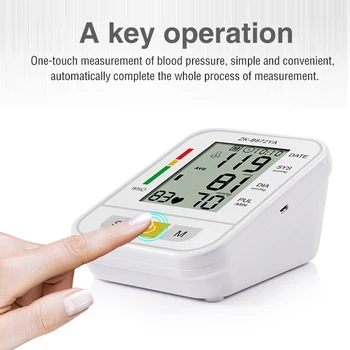 Skaitmeninis kraujospūdžio matuoklis žasto Kamertonas ' Nešiojamų kraujospūdžio matuoklis Automatinis Sphygmomanometer pulsometer
