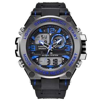 Smart Watch Vyrų Fitneso Tracker Žiūrėti 50m atsparumas Vandeniui Led Laikrodį Kvarcinis Laikrodis Sporto Žiūrėti Reloj Hombre Sporto Laikrodis
