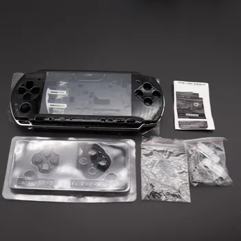 Sony PSP3000 PSP 3000 Shell Sena Versija Žaidimų Konsolės pakeisti visą korpuso dangtis atveju su mygtukų rinkinys