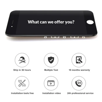 TIMEWAY AAA+ LCD iPhone 5 5s 5c 5SE LCD Ekranas Visiškai Asamblėja LCD Jutiklinis Ekranas skaitmeninis keitiklis Home Mygtuką+Kameros Visiškai Pakeisti