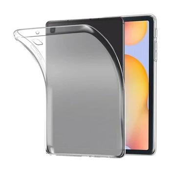TPU Skaidri Minkšta Shokproof Tablet Apsaugos Atveju Shell Priedai Samsung Galaxy Tab S6 Lite 10.4 2020 P610 P615