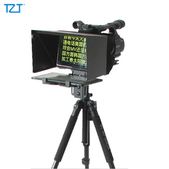 TZT 10 Colių Mobiliojo Telefono Teleprompter Nešiojamų Pad Planšetinis Prompter Vaizdo Live Interviu Kalbos