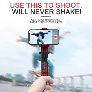 Telefonas Stabilizatorius Selfie Stick Vaizdo Fotografavimo Vlog Anti-shake Stabilaus Trikojo Live Transliacijos Prietaiso Kamera Judesio Nešiojamą PTZ