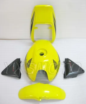 Tinka Honda CB400 1992 1993 1994 1996 geltona lauktuvės kūno lauktuvės su indukcijos vario tepalo bakas