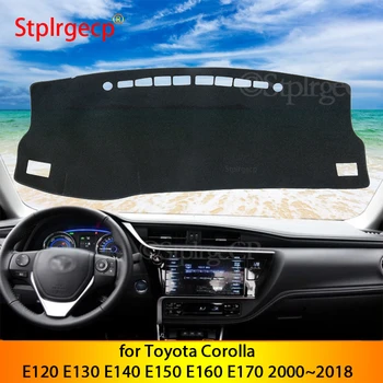Toyota Corolla E120 E130 E140 E150 E160 E170 2000~2018 neslystantis prietaisų Skydelio Kilimėlis Padengti Trinkelėmis skėtį nuo saulės Dashmat Automobilių Reikmenys