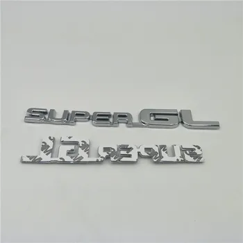 Toyota Hiace Super GL Emblema Galiniai Įkrovos Kamieno Logotipas Ženklelis Lipdukai