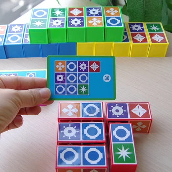 Trimatės dėlionės kosmoso mąstymo žaislas 3-6 metų amžiaus kūdikiui vaikų švietimo žaislai, stalo žaidimas