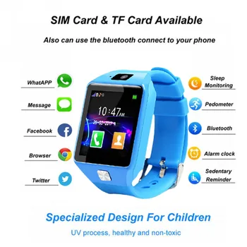 U9 Vaikų Smart Locator Žiūrėti SIM Kortelės Smart Anti-lost Laikrodis Vaikams Kūdikių Saugumo Stebėjimo Smart Laikrodis(mėlyna)