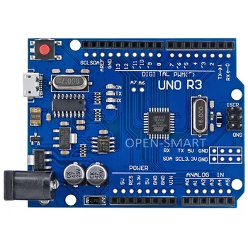 UNO R3 Valdybos Mirco USB Lizdas, ATmega328P Plėtros Taryba Suderinamas su Arduino UNO R3