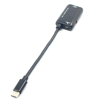 USB 3.1 C Tipo HDMI 1080P USB3 Adapteris.1 USB-C-HDMI Konverteris Mobile High Definition Link 