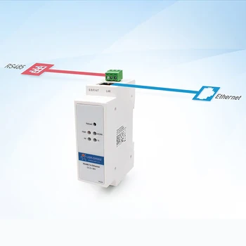 USR-DR302 DIN Bėgelio Modbus RS485 Serijos Ethernet TCP IP Serverio Modulis Ethernet Converter Modbus RTU TCP Pramoninės Klasės