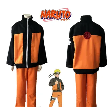 Uzumaki Naruto Cosplay Kostiumai, Japonų Anime Naruto Aprangą Žmogaus Parodyti Rinkiniai Animacinių Filmų Suaugusiems Vaikas