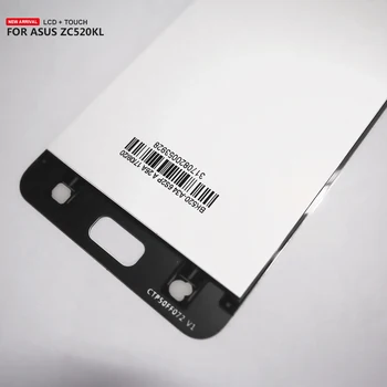 Už Asus Zenfone 4 Max ZC520KL X00HD LCD Ekranas Jutiklinis Ekranas Skydelis skaitmeninis keitiklis Stiklo Jutiklis Asamblėjos + Įrankiai