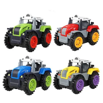 Vaikai savivartis Modeliavimas 4 Ratų Vairuoti Džipą Elektros Stunt Žaislas Automobilis Ūkio TractorModel FH5