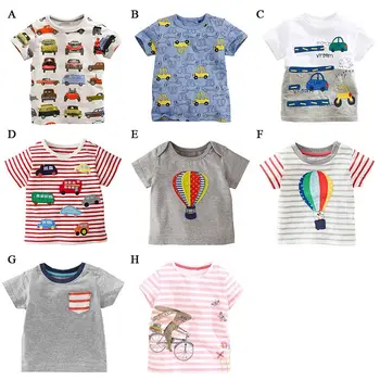 Vaikų marškinėliai Mergaitėms Berniukų marškinėliai Kūdikių Drabužiai Maža Mergaitė, Berniukas, Vasarą Marškinėliai Tees