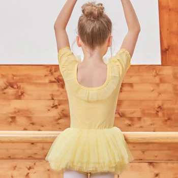 Vasaros Tutu Šokių Suknelė Vaikai Gimnastika Leotard Pasakų Baleto Kostiumas Mergaitėms Balerinos Suknelės Amerikos Drabužių JL1340