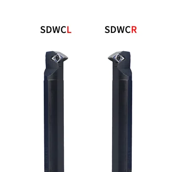 Vidaus Tekinimo Įrankiai, Pjovimo Juosta S16Q-SDWCR11 Tekinimo Cutter Didmeninėmis S25S-SDWCR11 Karbido įdėklai CNC Savininkas Vidinis Įrankis