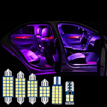 Volkswagen VW Scirocco R 2008-2017 12v Klaida Nemokama Automobilių LED Lempučių Salono Lempa Kosmetinis Veidrodėlis Kamieno Šviesos Priedai