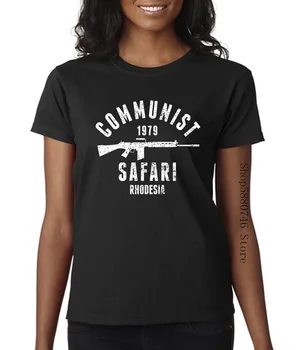 Vyrai T-Shirt Rodezijos 1979 Commie 