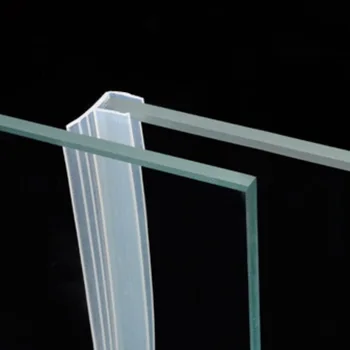 Weatherstrip Projektą Kamštis Sandarinimo Juostos 10mm Stiklo Frameless Ekrano Dušo Kambario Durys Langas, Balkonas Ruoniai 1m F