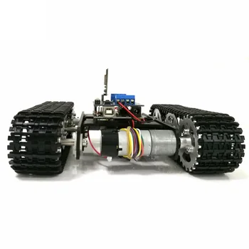 WiFi Kontrolės Smart Bakas Automobilių Važiuoklės Vikšriniai Vikšrinis Robotas Konkurencija dėl minėto sprendimo Arduino UNO Pavara 