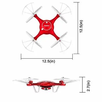 X5UW Quadcopter Drone Wifi FPV 2.4 Ghz su HD Kamera Judriojo Telefono Išlaikyti Įrašą, Kontrolės orlaivio Žaislai Juokingas Kalėdų Dovana