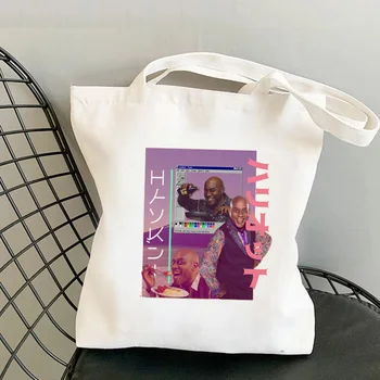 Y2k džiuto pirkinių krepšys krepšys bolso shopper daugkartinio naudojimo bakalėja ekologinio maišelį austi ecobag patraukti