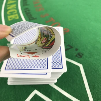 Yernea 2 Rinkiniai/Daug Baccarat Texas Hold ' em Plastikinės Kortos dėvėti, atsparus Vandeniui Pokerio Kortelės Valdybos Tiltas Pokerio Žaidimas