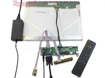 Yqwsyxl Rinkinys HT185WX1-100 HT185WX1-500 HT185WX1-501 TV+HDMI+VGA+AV+USB LCD LED ekrano Valdiklio Tvarkyklę Valdyba