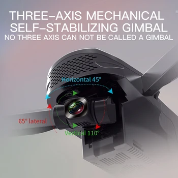 ZLL SG908 Kamera Drone 4k Profissional su 3-Ašis Gimbal Stabilizatorius Brushless Variklio 5G WIFI GPS Quadcopter Rc Dron Quadrocopter