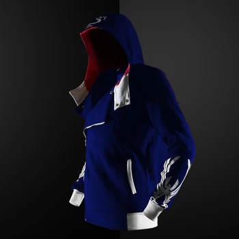 ZOGAA Gotikos Hoodie streetwear 2019 naujas hoodies vyrų Atsitiktinis mados juoda hoodie 5 spalvų, plius dydis S-4XL assassin vyrų hoodies