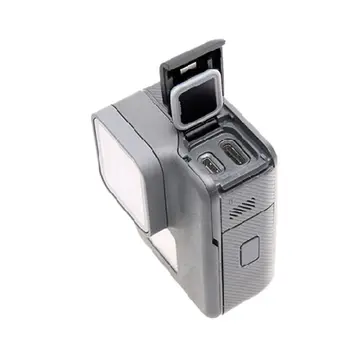 Šoninės Durys Dangtelis USB-C Uosto Raštas vietoj GoPro HERO 5/6/7 Black UV Filtras, Objektyvas, Remontas, Dalys, Reikmenys