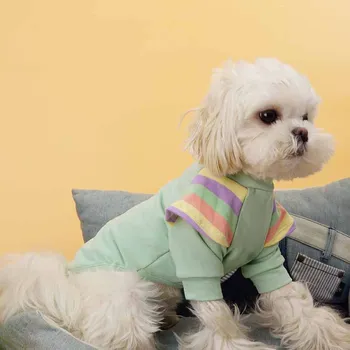 Šunų drabužius nauja katė drabužių, vilnos susiuvimo mažas plaukioja rankovėmis megztinis pet drabužiai Bichon Jorkšyro mažų šunų pet drabužiai