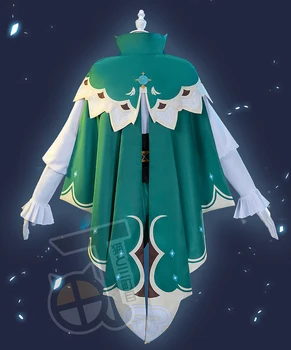Žaidimas Genshin Poveikį Projekto VENTENERGIO Cosplay Kostiumas Moterims Anime Išgalvotas Komplektai Apsiaustu, Viršuje Kelnės Halloween Carnival Uniformos
