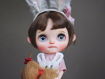 1/6 BJD 30CM Lėlės, žaislai, 19 bendras Aukščiausios Kokybės Kinijos BJD Doll Kamuolys Bendras Lėlės Cute girl su rudos spalvos trumpais plaukais pouting blyth