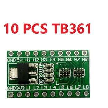 10 VNT TB361 8CH IIC I2C loginio Lygio Konverteris, Bi-Directional Modulis & DC-DC 5V 3.3 V Setp-dowm Spardytis AMS1117 Valdybos Arduino